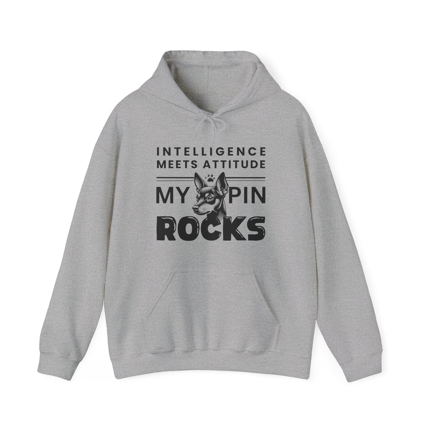 Intelligence Meets Attitude Unisex Premium Hoodie