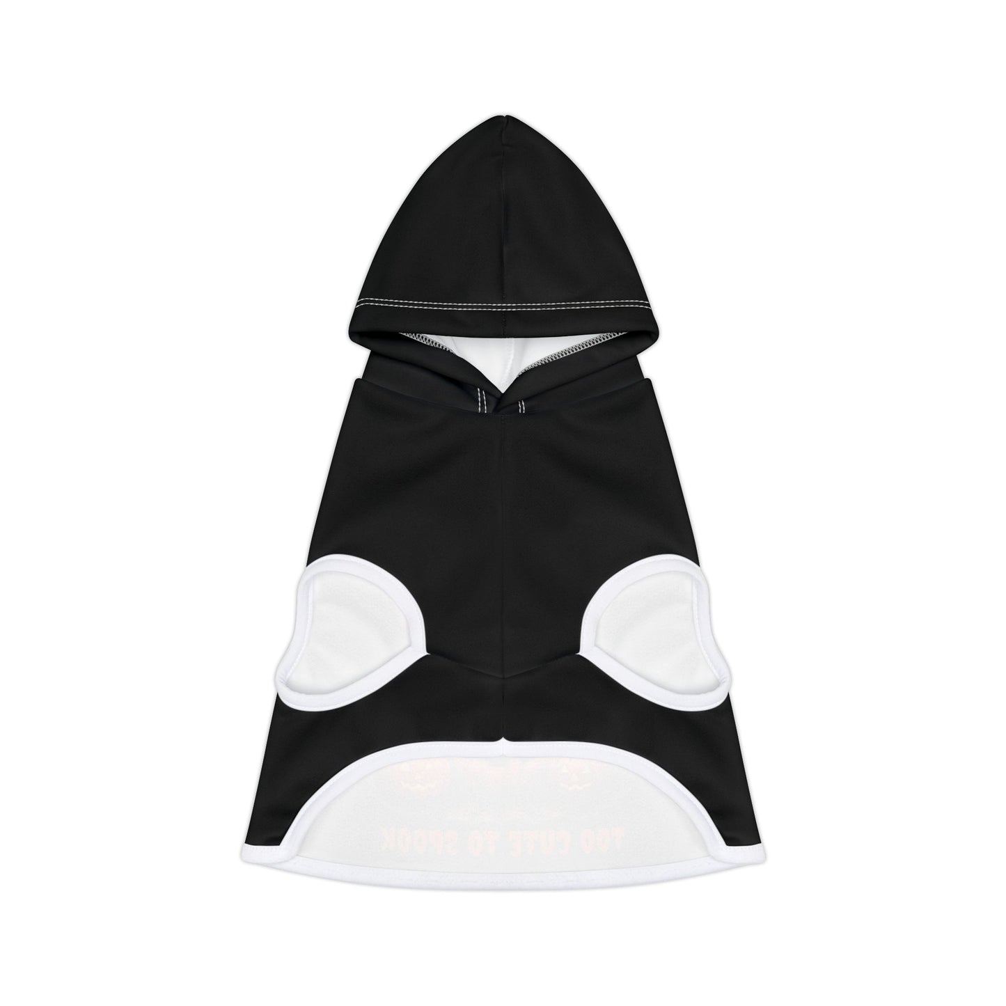 Cute Yorkie Black Halloween Dog Hoodie – Too Cute to Spook!