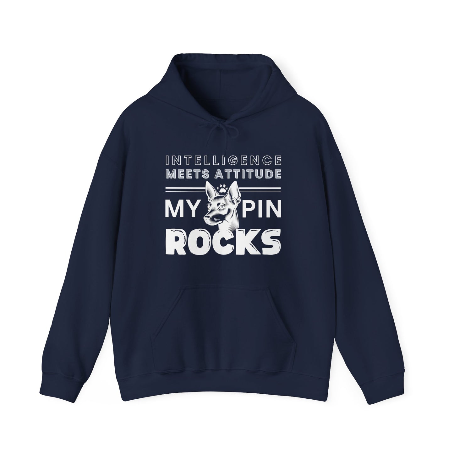 Intelligence Meets Attitude Unisex Premium Hoodie