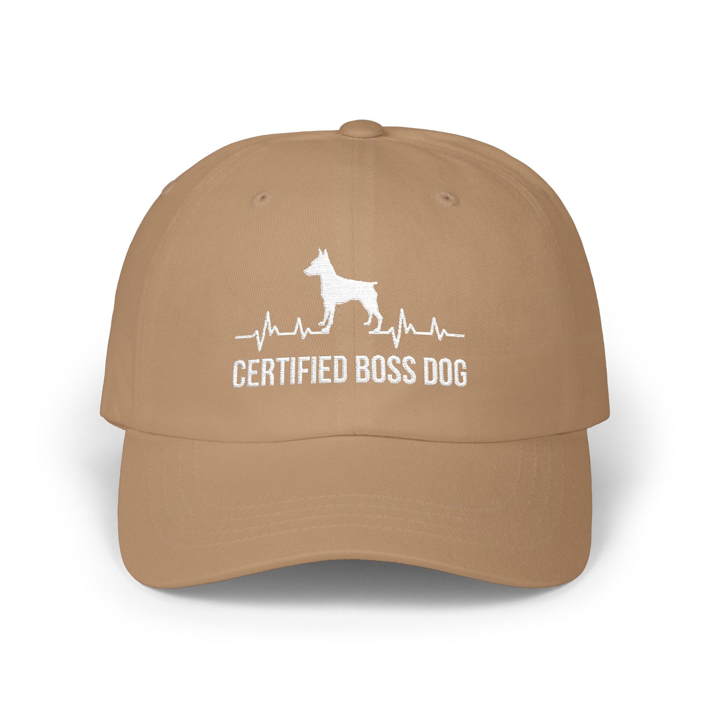 Funny Dad Cap Certified Boss Dog
