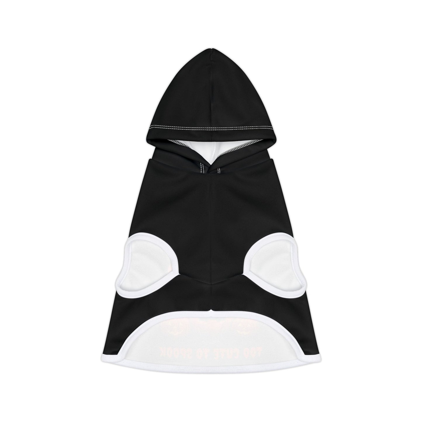 Cute Pomeranian Black Halloween Dog Hoodie – Too Cute to Spook!
