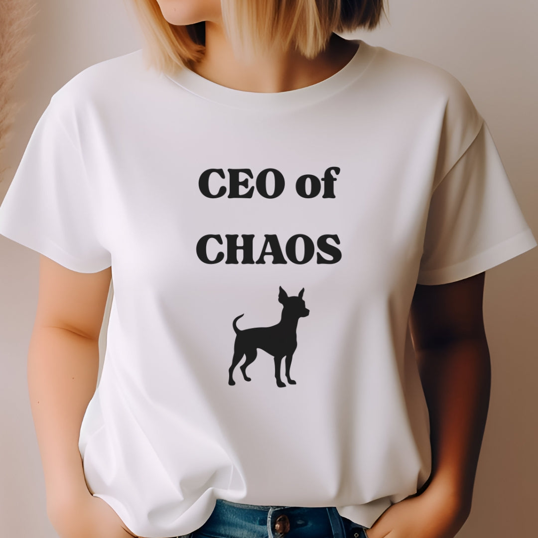 CEO of CHAOS Unisex Premium Tee