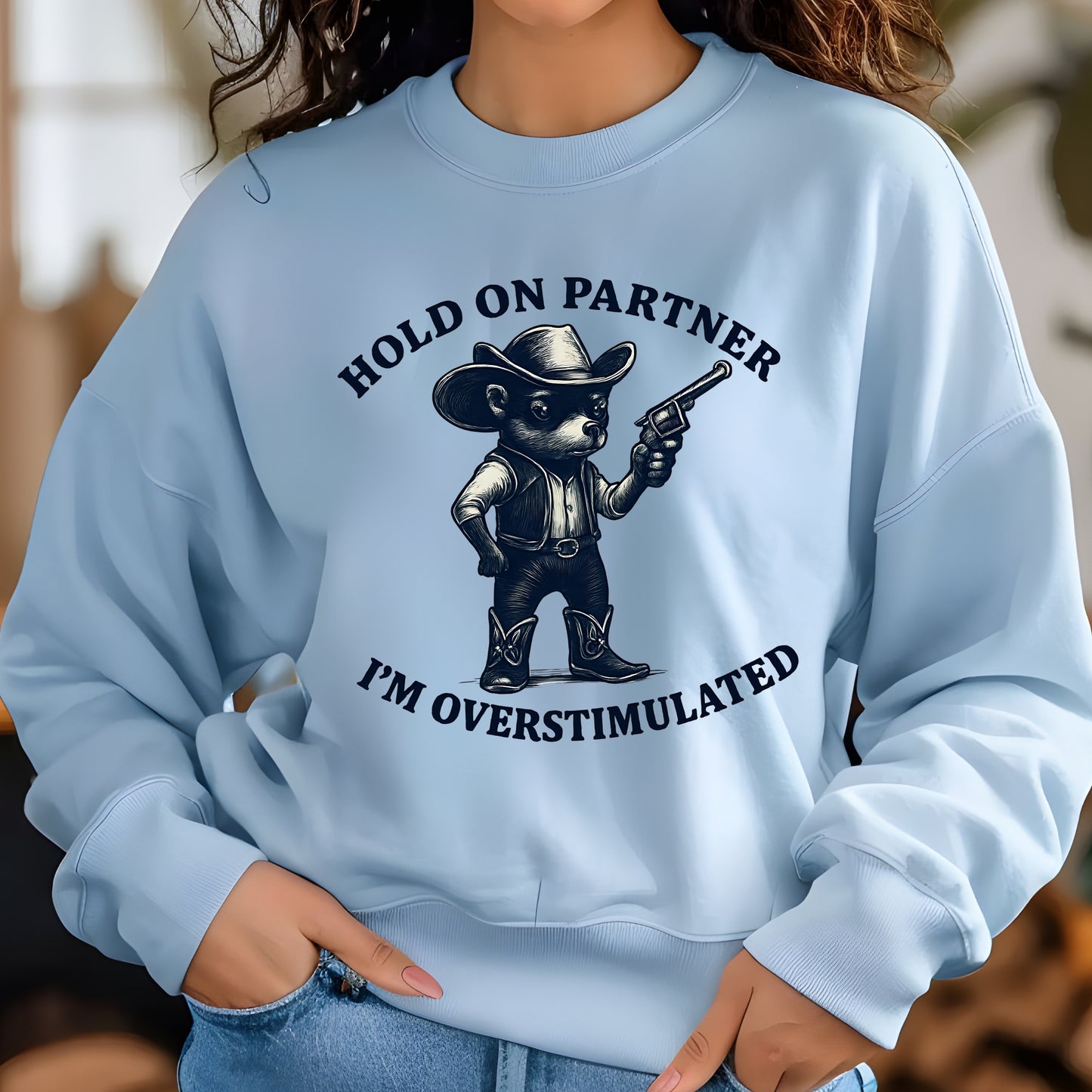 Hold on Unisex Premium Sweatshirt