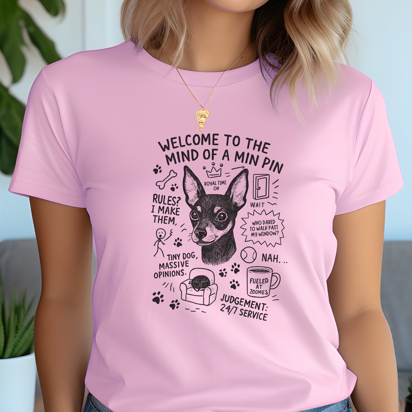 Welcome to Mini Pin Mind Unisex Premium Tee