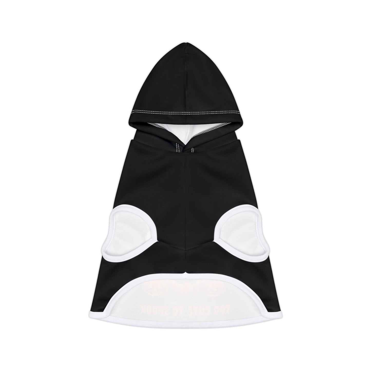 Cute Maltese Black Halloween Dog Hoodie – Too Cute to Spook!