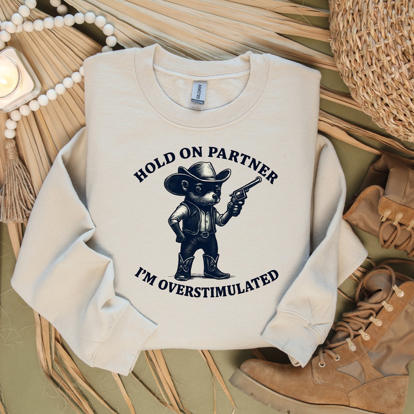 Hold on Unisex Premium Sweatshirt