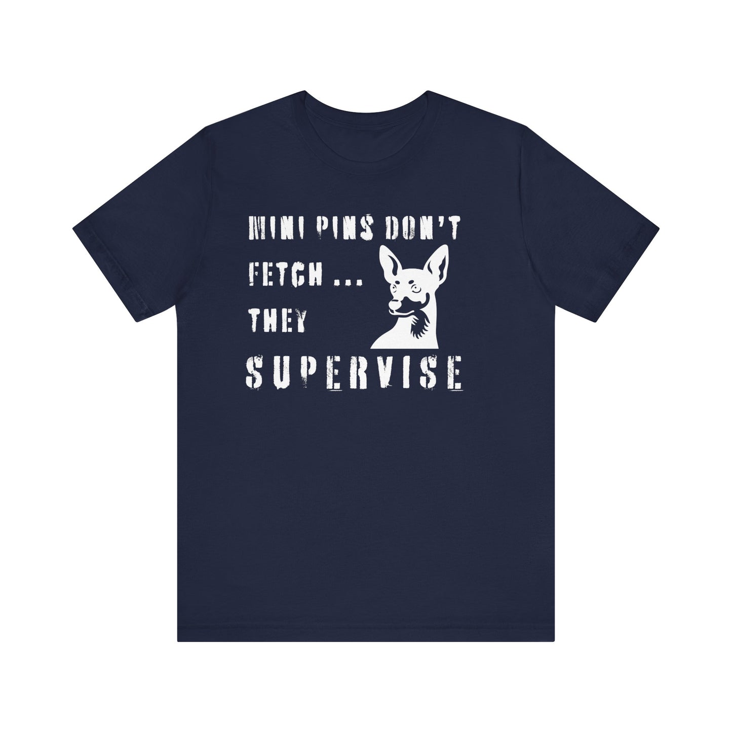 Mini Pins don't fetch Unisex Premium Tee