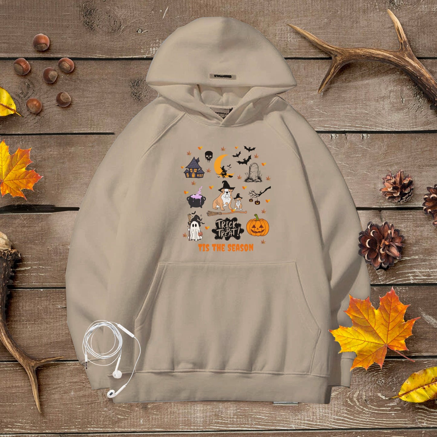 Halloween Dog Hoodie – Trick or Treat ‘Tis the Season