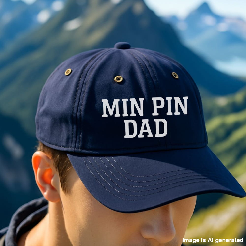 Funny Dad Cap Mini Pin Dad - Navy / One size - Hats