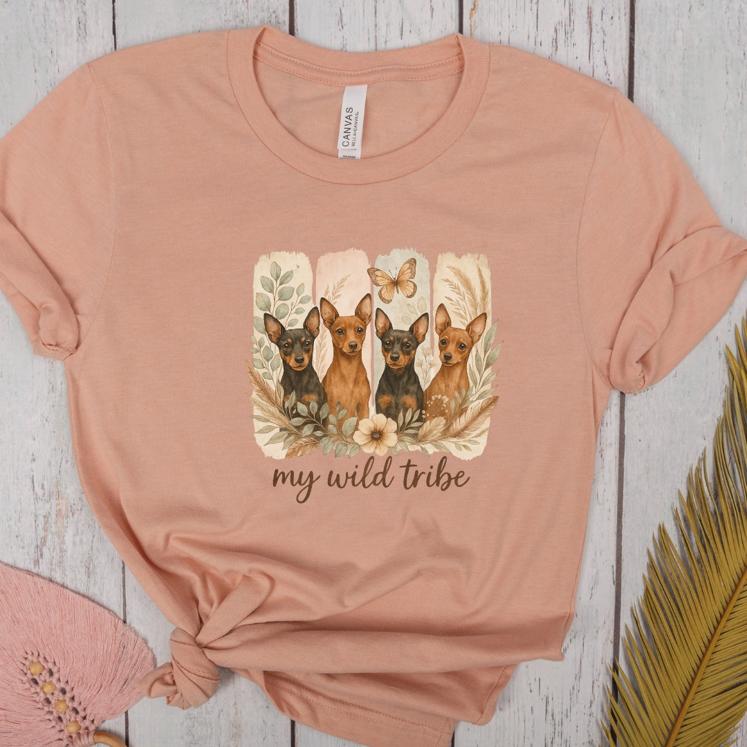 Brushstroke Mini Pin Women's Premium Tee