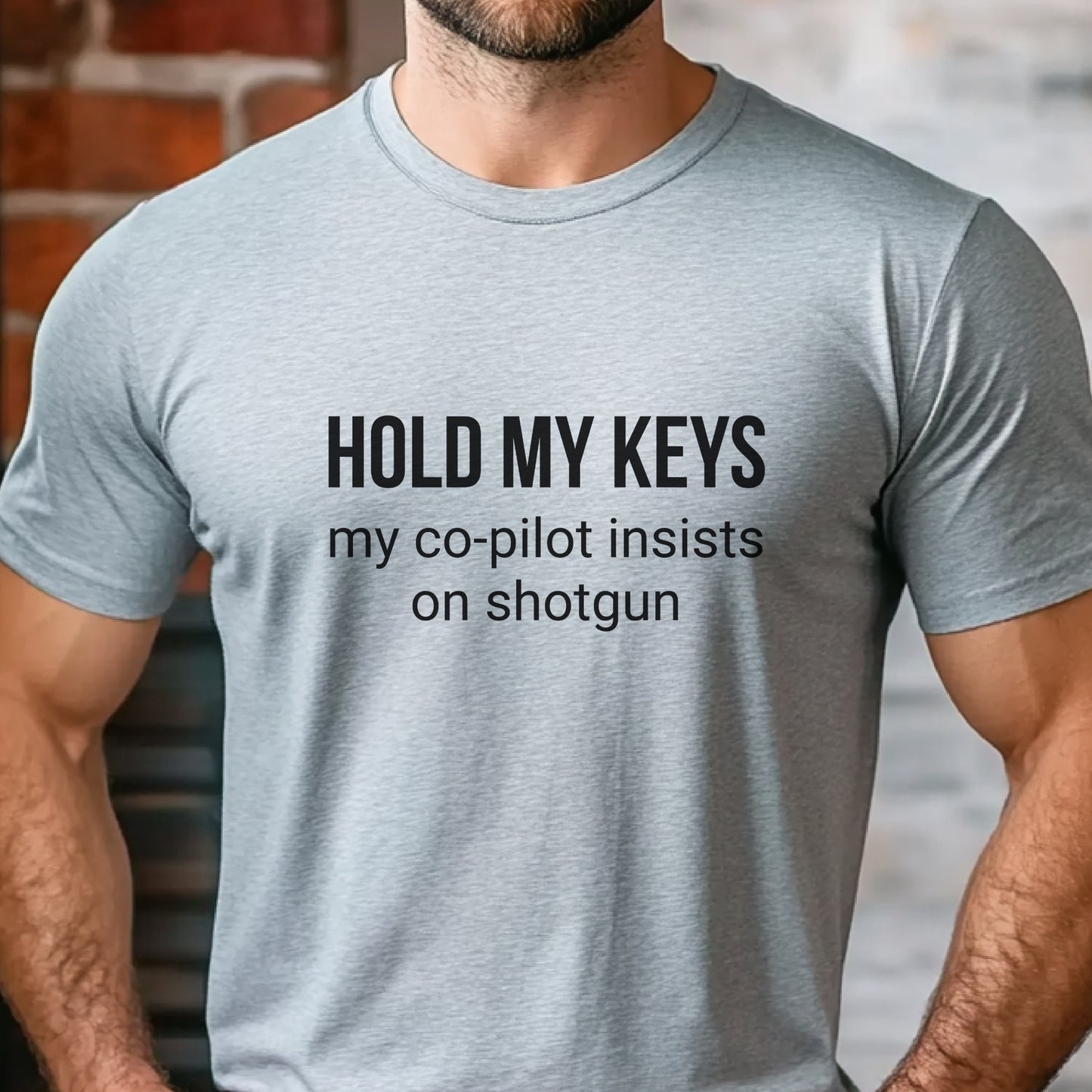 Funny Dog Lover Unisex Tee - Hold My Keys Gift for Dog Lovers