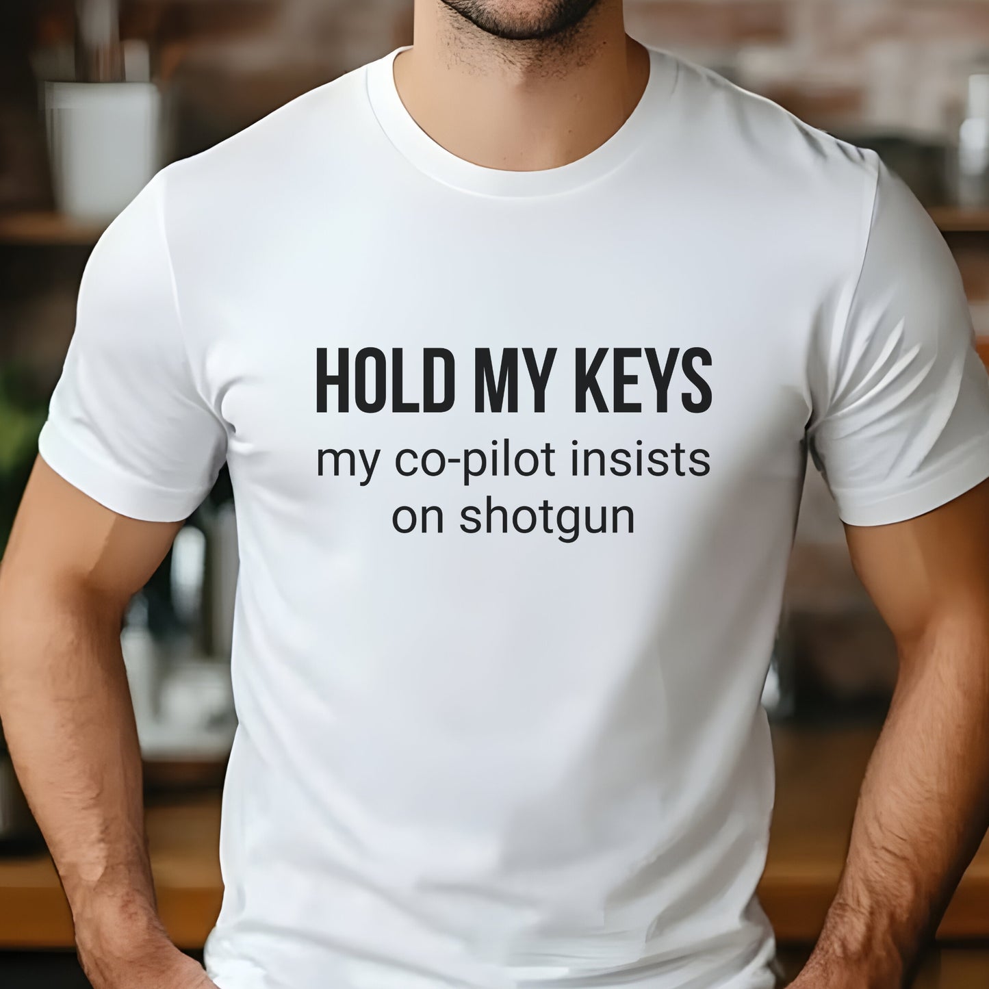 Funny Dog Lover Unisex Tee - Hold My Keys Gift for Dog Lovers