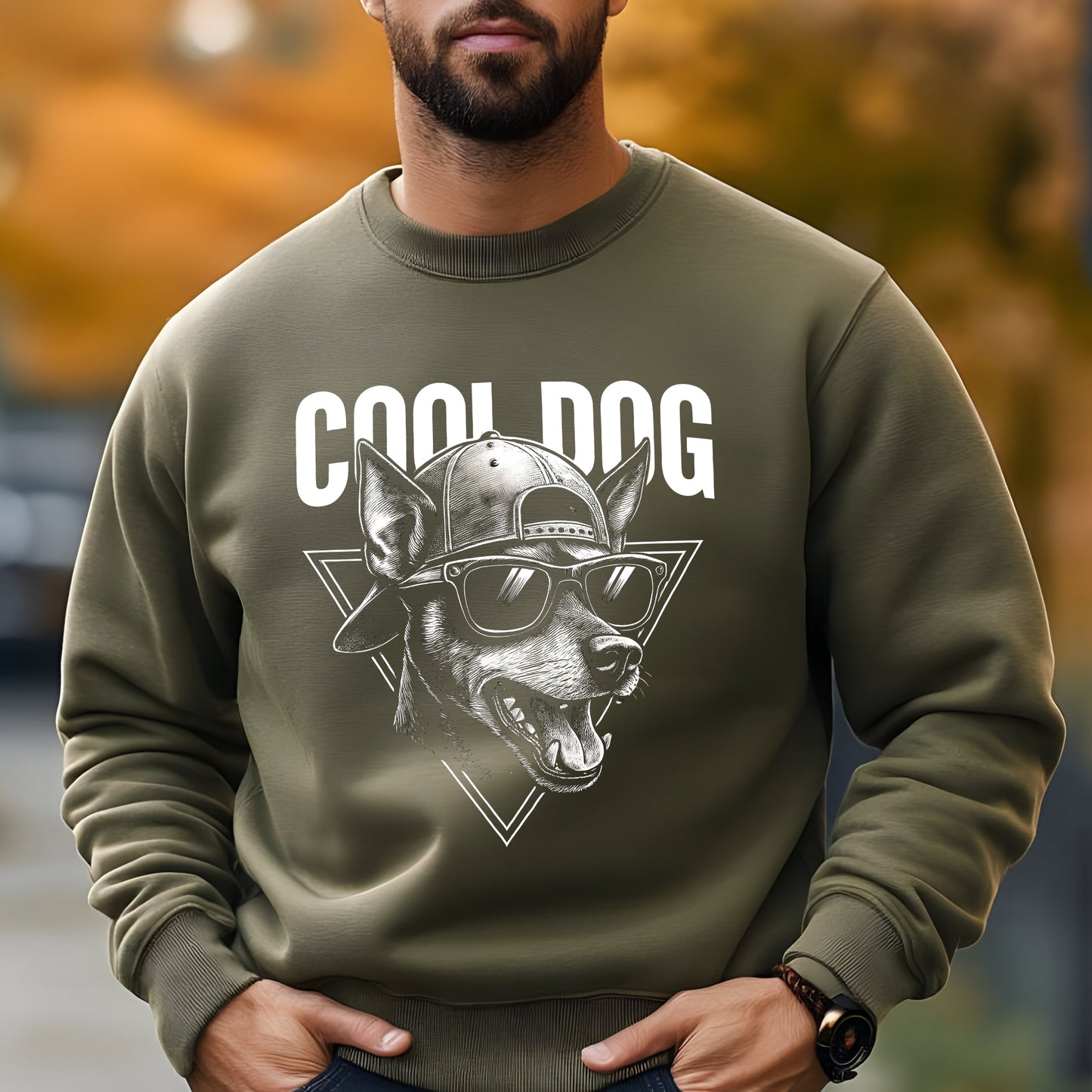 Cool Dog Unisex Premium Sweatshirt