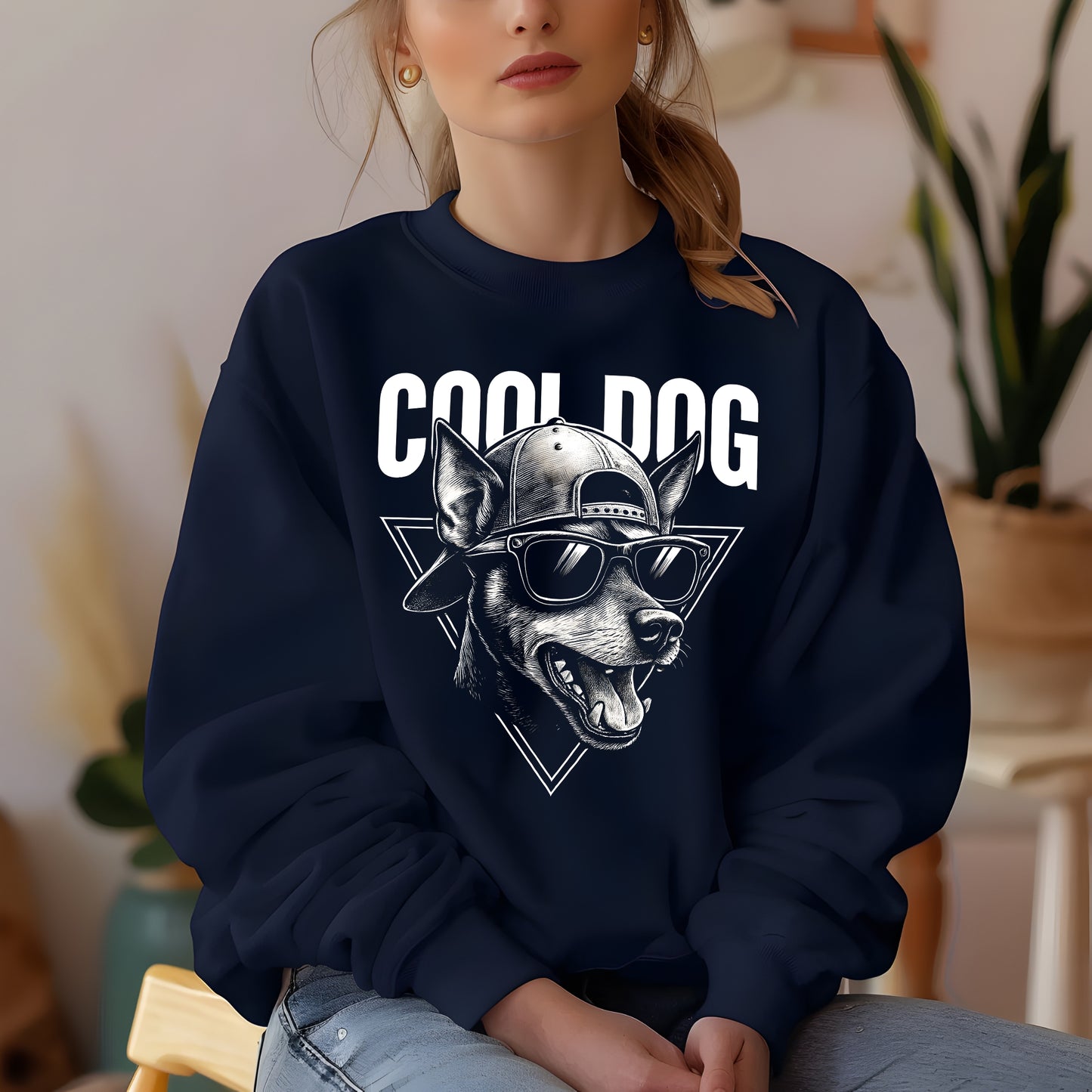 Cool Dog Unisex Premium Sweatshirt