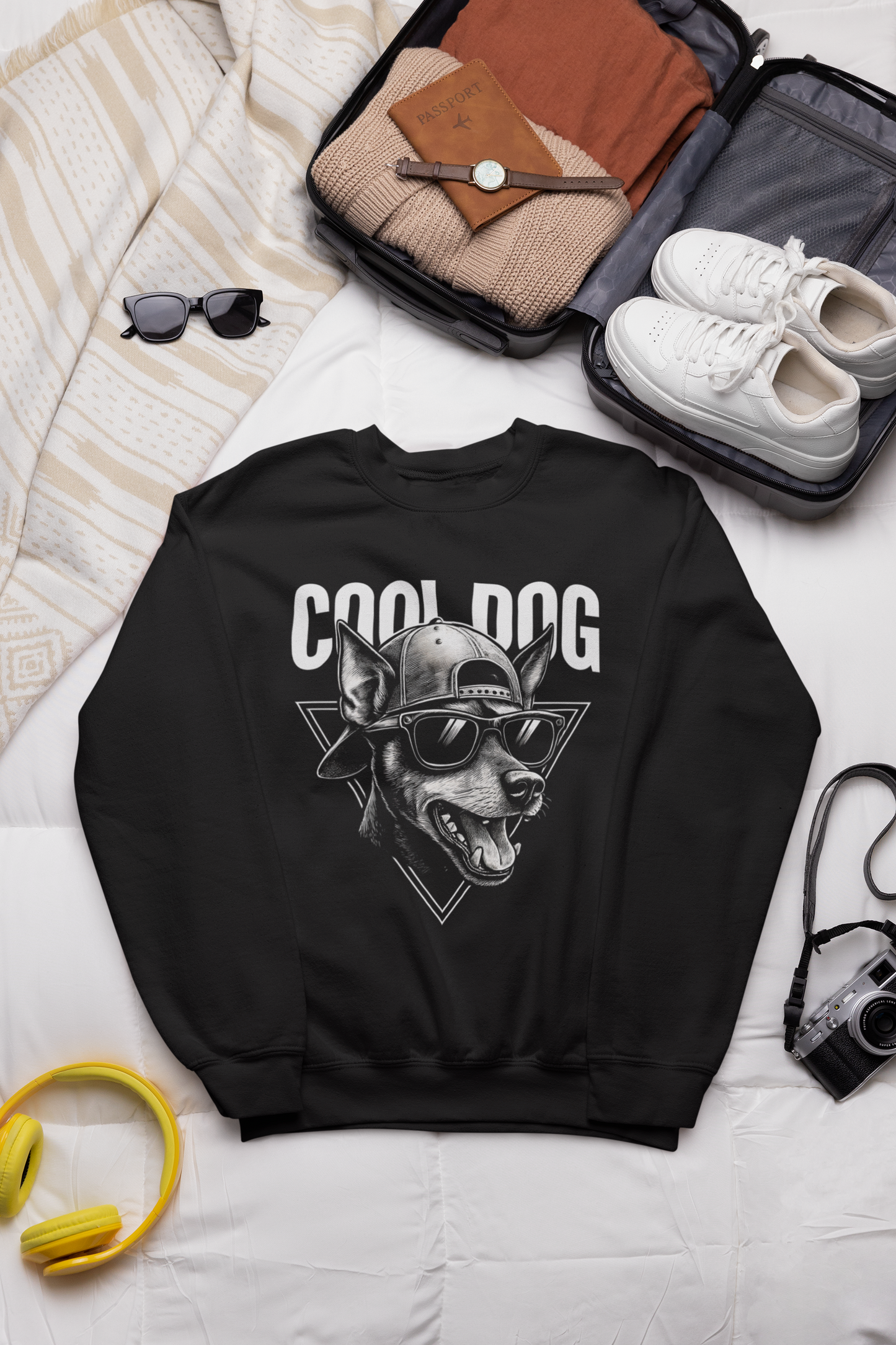 Cool Dog Unisex Premium Sweatshirt