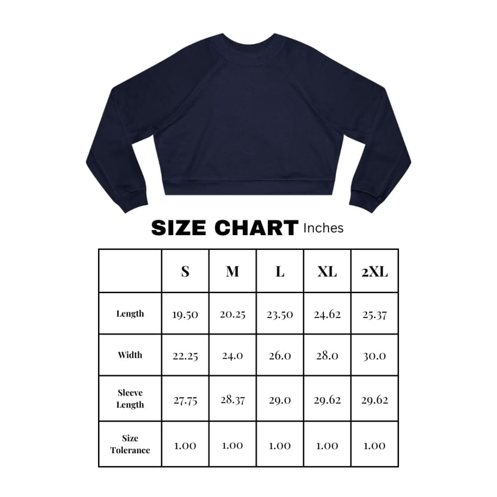 Unstoppable! Women’s Cropped Sweatshirt - WOMEN’S SWEATSHIRTS