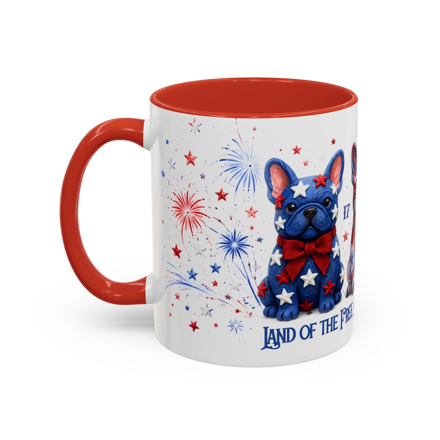 Patriotic Frenchie Coffee Mug