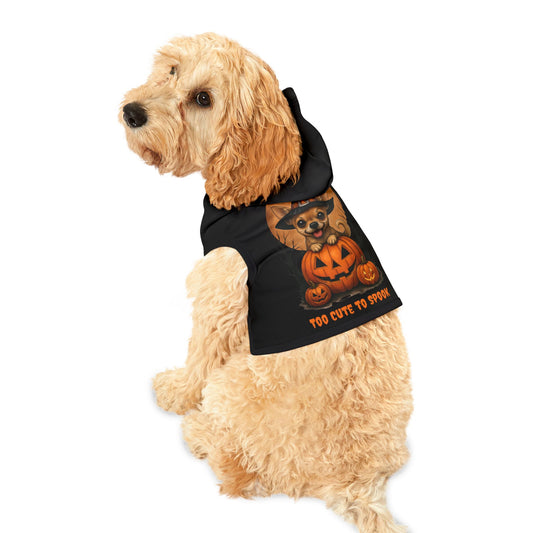 Cute Chihuahua Black Halloween Dog Hoodie – Too Cute to Spook!