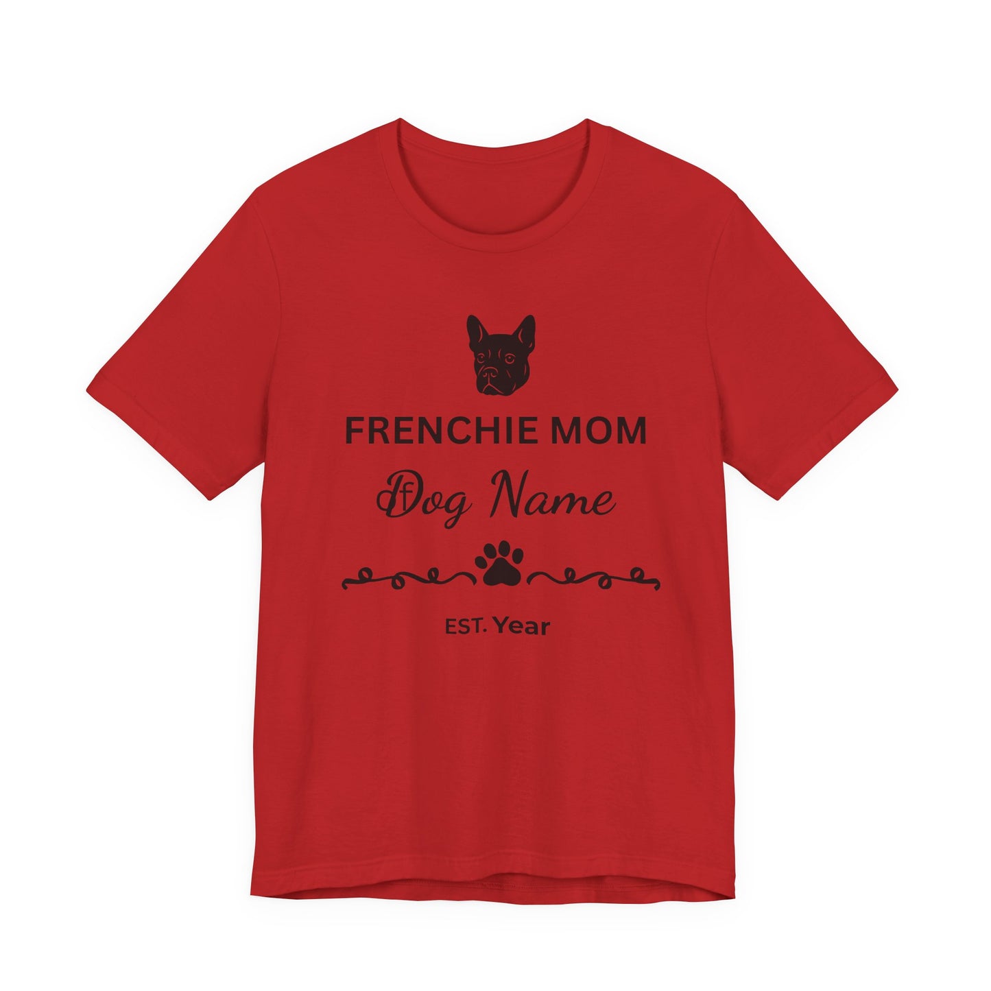 Personalized Frenchie Mom Tee