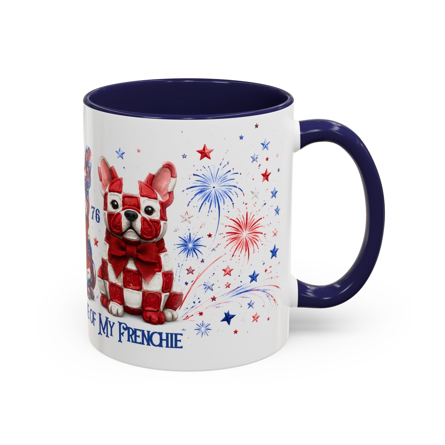 Patriotic Frenchie Coffee Mug
