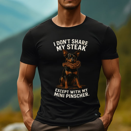 Funny Dog Lover Male Premium Tee