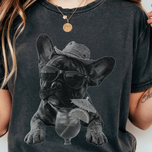Frenchie  Beach Vibes Premium Tee