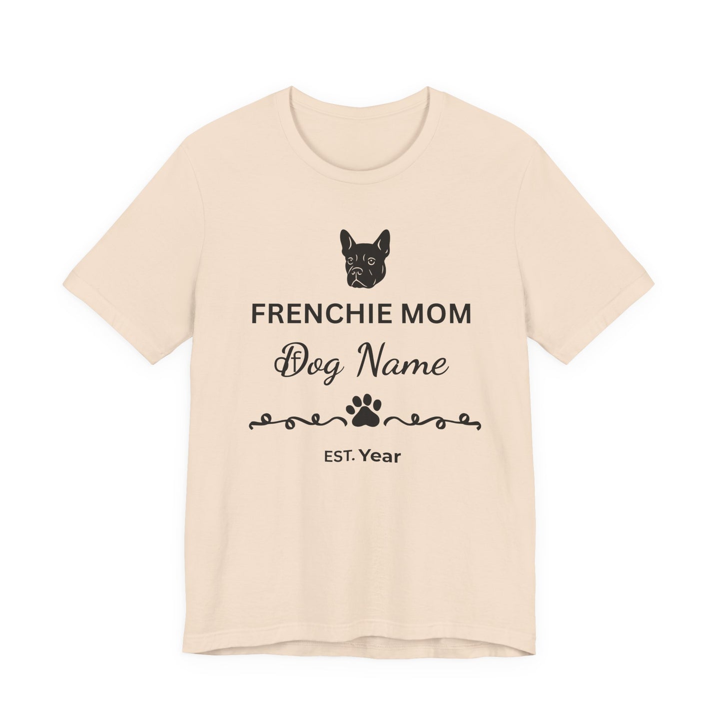 Personalized Frenchie Mom Tee