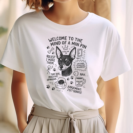 Welcome to Mini Pin Mind Unisex Premium Tee