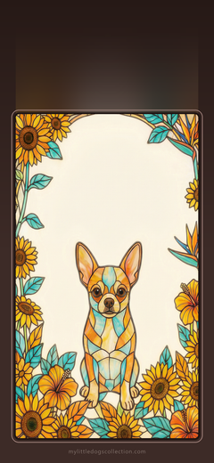 Chihuahua wallpaper, Sun & Joy