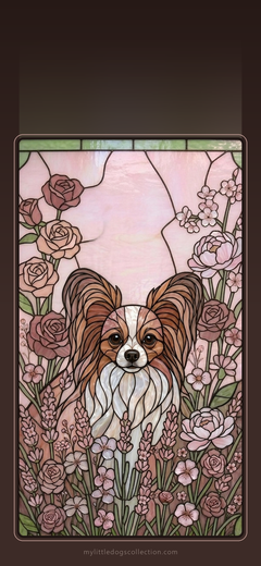Papillon wallpaper, Rose Garden