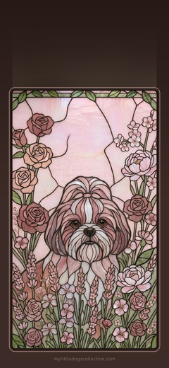 Shih Tzu wallpaper, Rose Garden