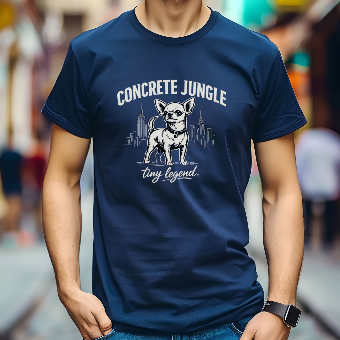 NYC Chihuahua  Unisex Premium Tee