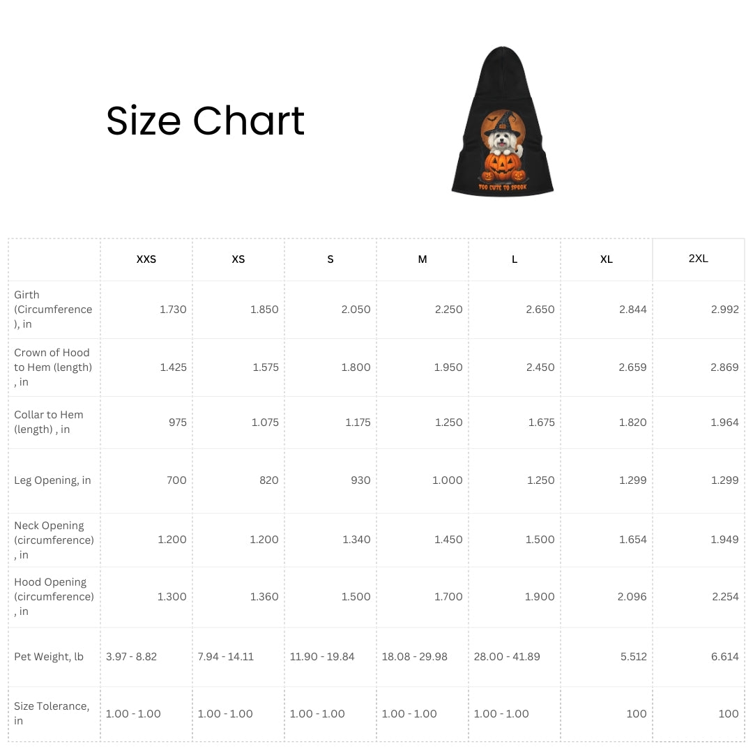 Cute Papillon Black Halloween Dog Hoodie – Too Cute to Spook!
