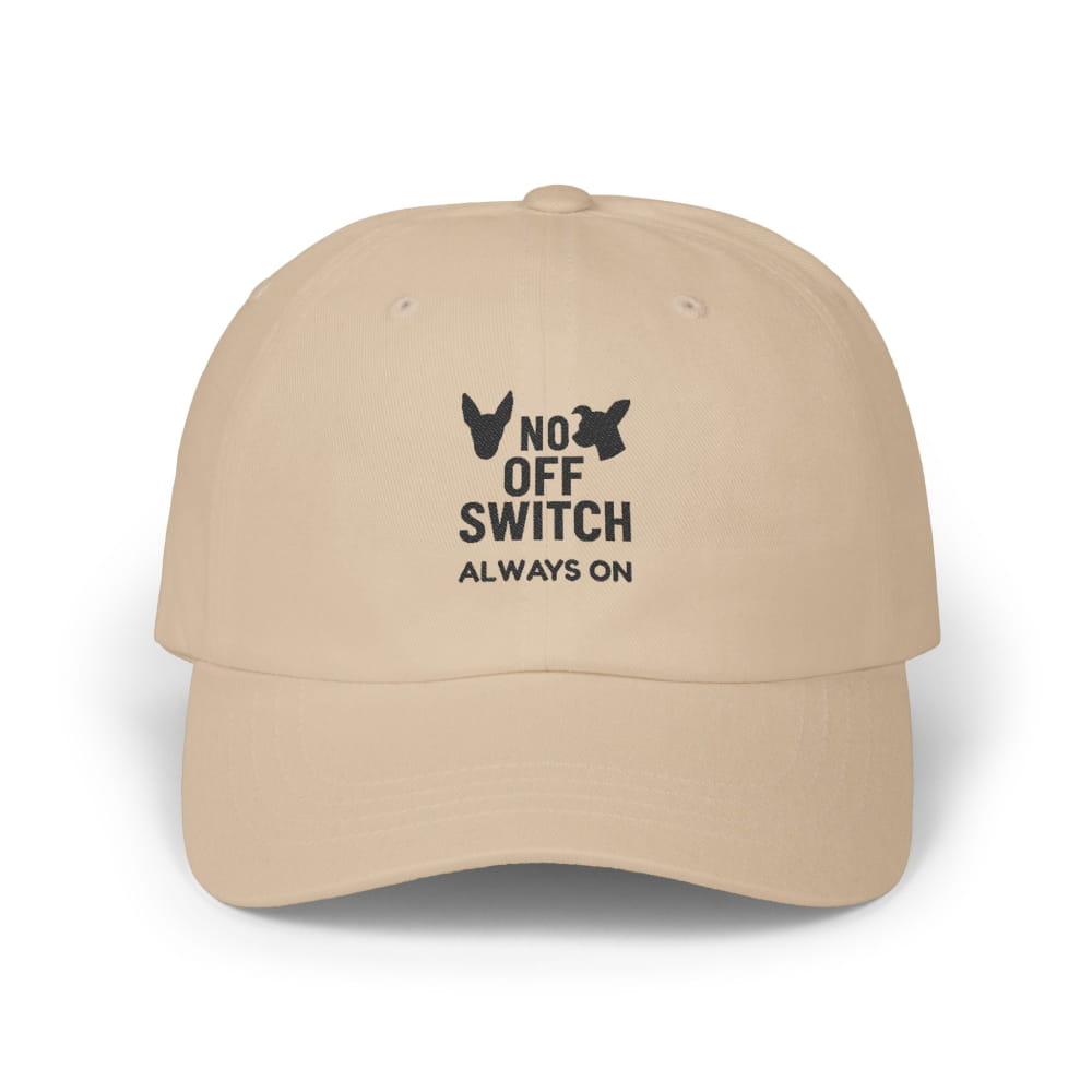 Funny Dad Cap No Off Switch - Hats