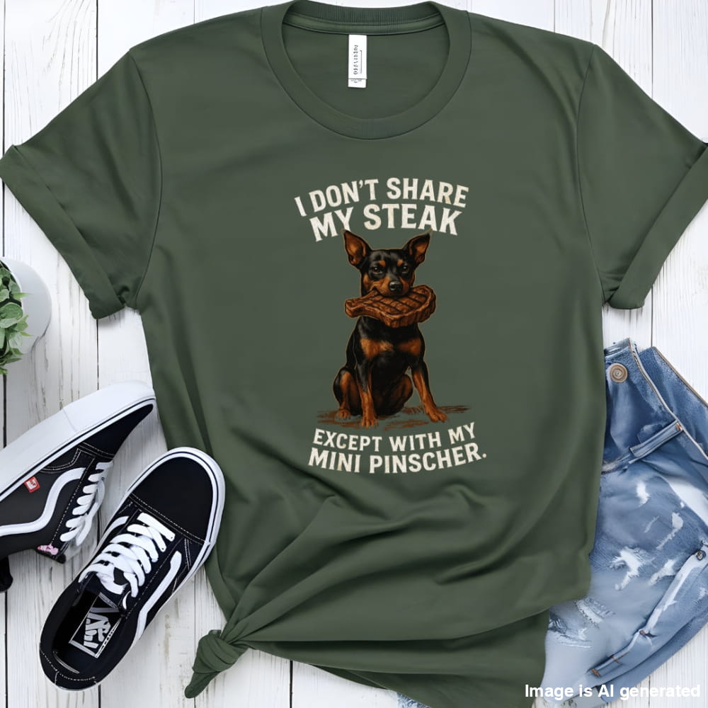 Funny Dog Lover Male Premium Tee - Military Green / S - T-SHIRTS