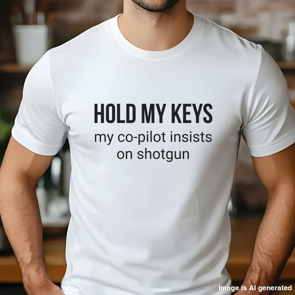 Funny Dog Lover Unisex Tee - Hold My Keys Gift for Dog Lovers - White / S - T-SHIRTS