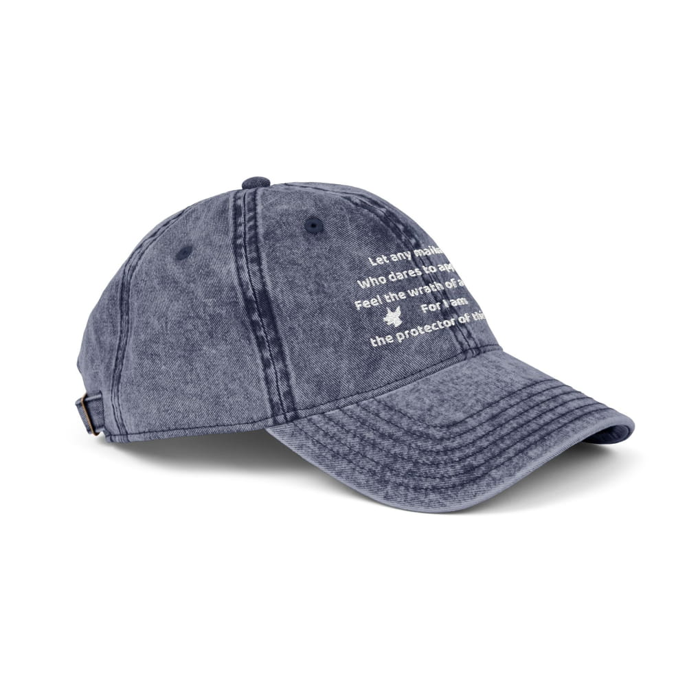 Funny Mailman Vintage Embroidered Unisex Cap - Hats