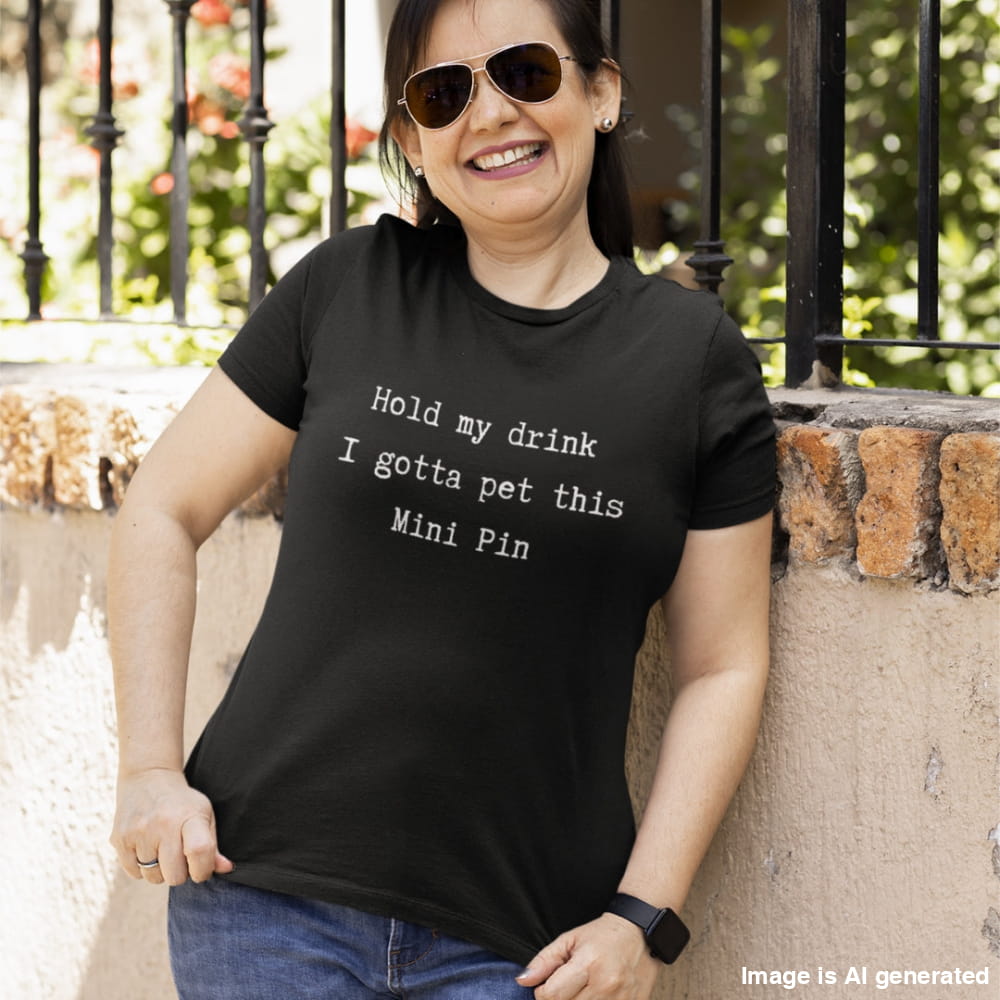 Hold my drink Unisex Premium Tee - Black / S - T-SHIRTS
