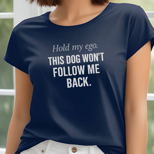 Funny Unisex Premium Tee Hold my Ego
