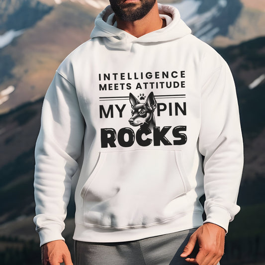 Intelligence Meets Attitude Unisex Premium Hoodie