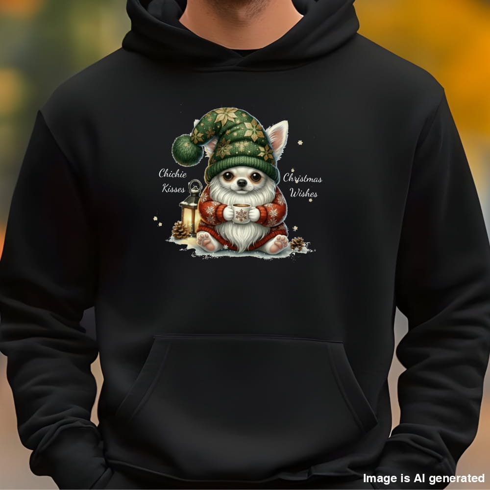 Magical Chihuahua Christmas Gnome Unisex Premium Hoodie - HOODIES