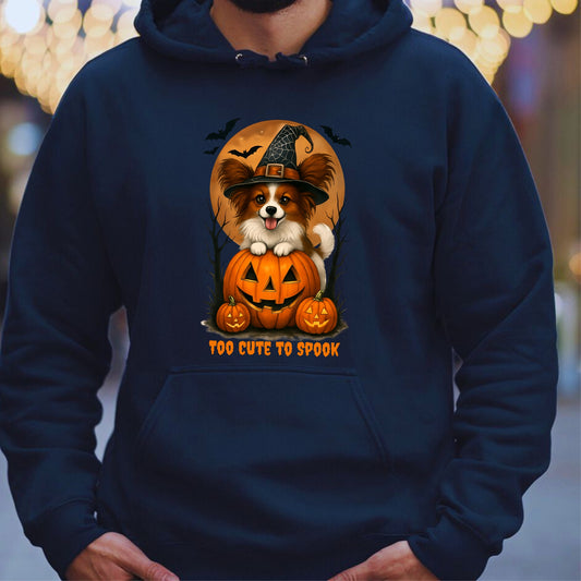 Cute Halloween Unisex Premium Hoodie Papillon Witch
