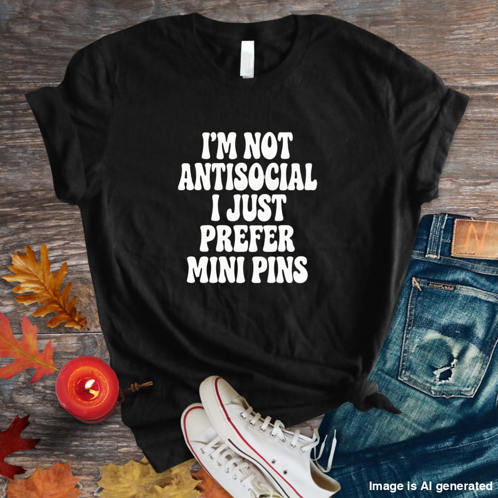 Not antisocial Unisex Premium Tee Just Prefer Tiny Dogs - Black / S - T-SHIRTS