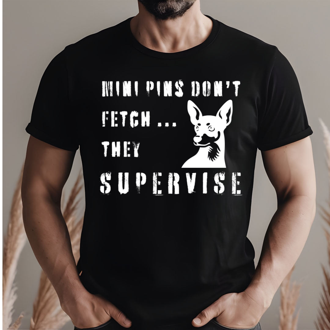 Mini Pins don't fetch Unisex Premium Tee