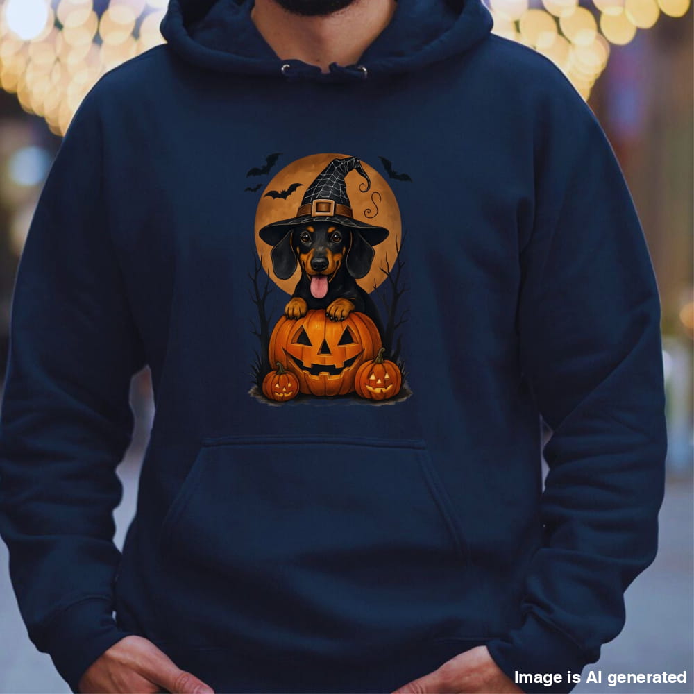 Too Cute to Spook Dachshund Matching Hoodie Duo - Bundles