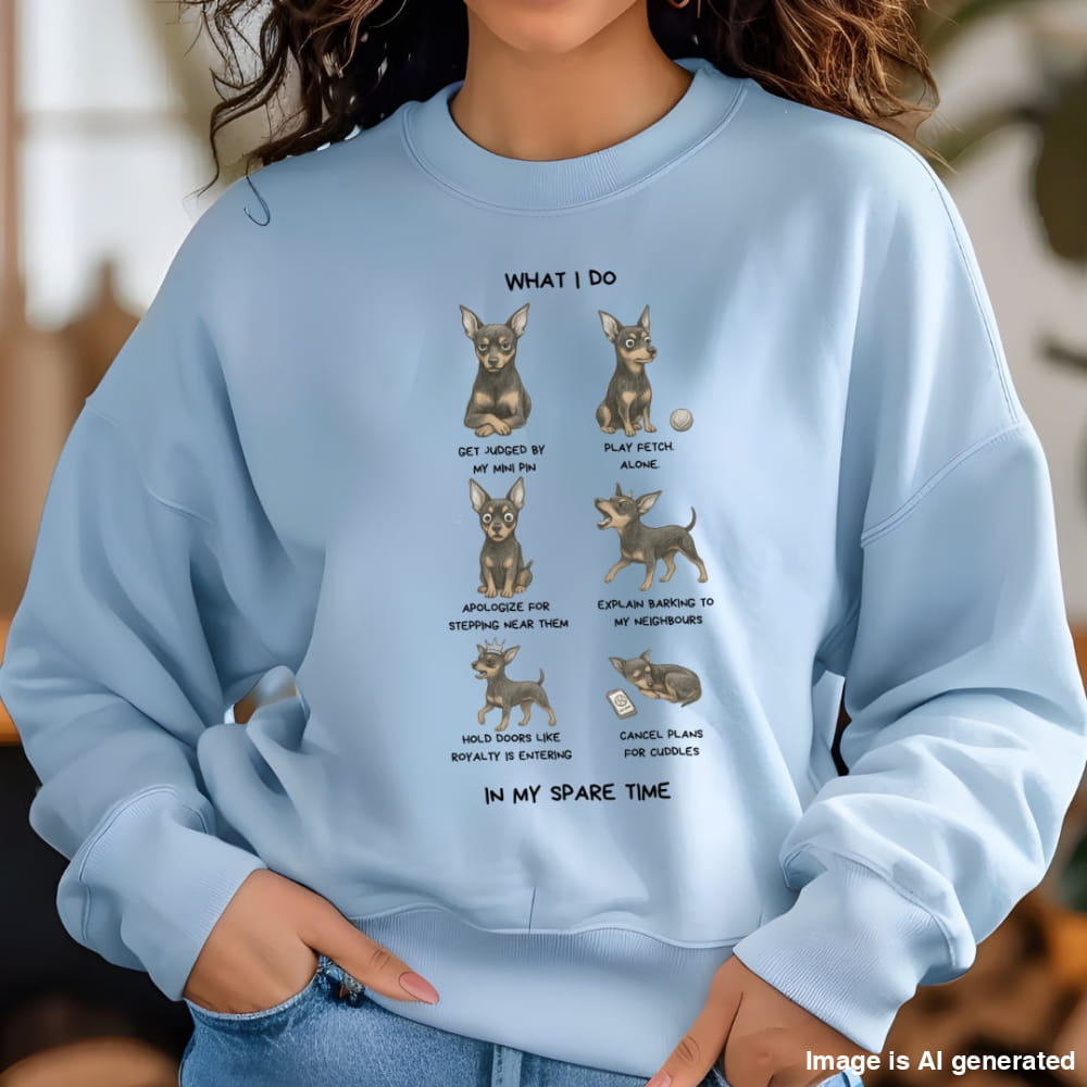 What I do Unisex Premium Sweatshirt - S / Light Blue - SWEATSHIRTS